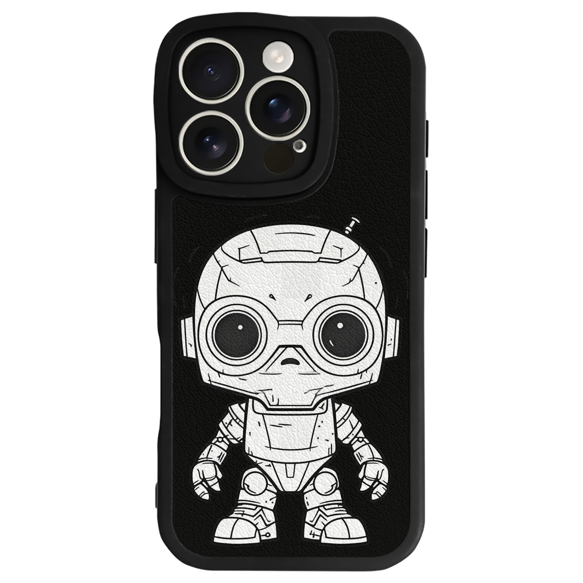 （画像用） スター・ウォーズ Star Wars 【iPhone 16シリーズ対応】シリコンスマホケース（レザー調） 材質：シリコン